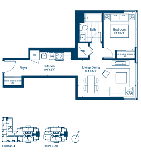 1295 Carling Avenue 1-2 Beds Apartment for Rent - Photo Gallery 15